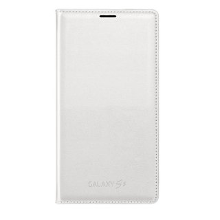 Oryginalne Etui Futerał Samsung Flip Cover EF-WG900BW Samsung Galaxy S5 G900 Biały