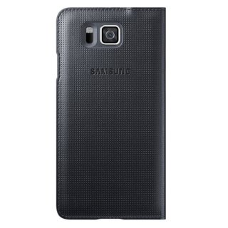 Oryginalne Etui Futerał Samsung Flip Cover EF-FG850BB Samsung Galaxy Alpha G850F Czarne