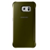 Oryginalne Etui Futerał Samsung Clear View Cover EF-ZG920BFEGWW Samsung Galaxy S6 G920 Złote