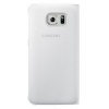 Oryginalne Etui Futerał Samsung Flip Wallet Cover EF-WG920PWEGWW Samsung Galaxy S6 G920 Białe