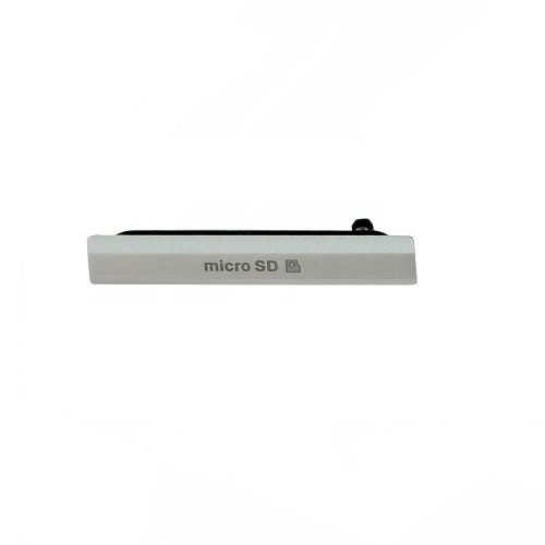 Oryginalna Zaślepka Karty Micro SD Sony Xperia Z2 D6503 Biała