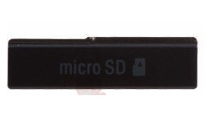 Oryginalna Zaślepka Karty Micro SD Sony Xperia Z C6603 Czarna
