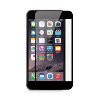 Szkło Hartowane na LCD JCPAL Preserver na cały ekran Apple iPhone 6 6S 4.7 Czarne