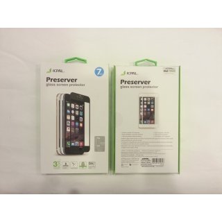 Szkło Hartowane na LCD JCPAL Preserver na cały ekran Apple iPhone 6 6S 4.7 Czarne