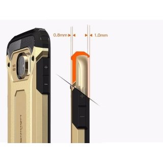 Etui Futerał Pokrowiec Tough Armor Metal Samsung Galaxy S7 Czarne