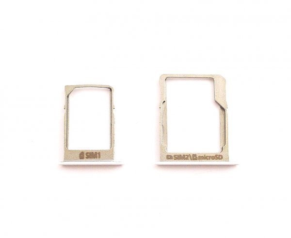 Komplet Szufladek Ramka Tacka Samsung A3 A300F,A5 A500F, A7 A700F SIM + MicroSD Białe