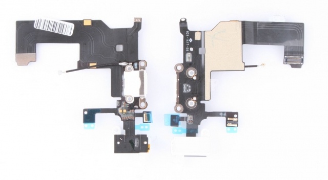 Oryginalna Taśma Apple Iphone 5 ze złączem ładowania Biała