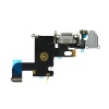 Oryginalna Taśma Apple Iphone 6 4.7" ze złączem ładowania i gniazdem HF Szary