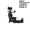 Oryginalna Taśma Apple Iphone 5C ze złączem ładowania Biała