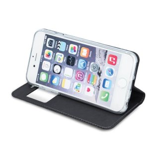 Etui Futerał Pokrowiec Smart Look do Samsung S6 G920 stalowy