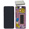 Samsung Galaxy S9 SM-G960F Wyświetlacz LCD Szybka Dotyk Digitizer Ramka Fioletowy GH97-21696B