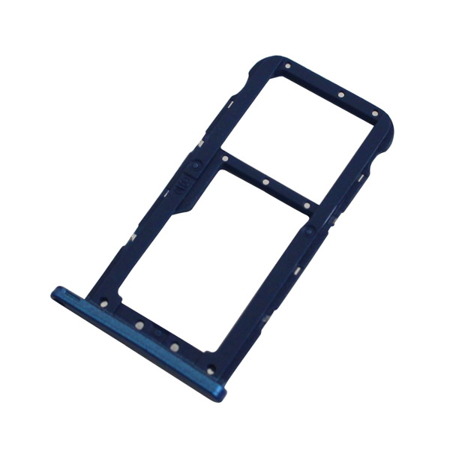 Uchwyt karty SIM i micro SD szufladka sim HUAWEI P20 Lite niebieski