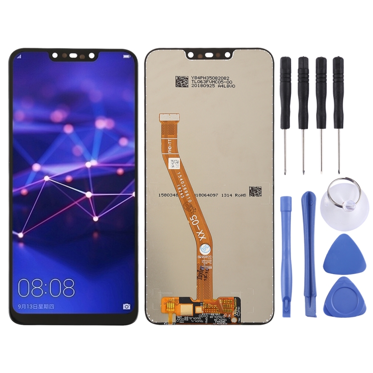 Wyświetlacz LCD do  Mate 20 Lite czarny SNE-AL00 SNE-LX1 no logo
