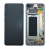 Samsung Galaxy S10+ Plus SM-G975F Wyświetlacz LCD Szybka Dotyk Digitizer Ramka Zielonym GH82-18849E