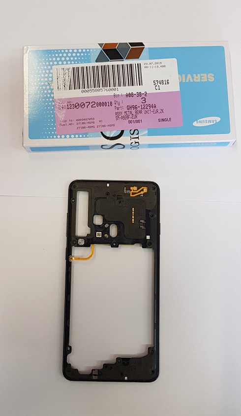 Samsung Galaxy A9 2018 SM-A920 obudowa korpus czarny GH96-12294A