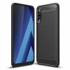 Carbon Case elastyczne etui pokrowiec futerał Samsung Galaxy A70 A705 czarny