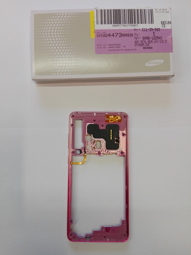 Samsung Galaxy A9 2018 SM-A920 obudowa korpus różowy GH96-12294C