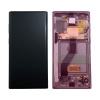 Samsung Galaxy Note 10 SM-N970 Wyświetlacz LCD Szybka Dotyk Digitizer Ramka Różowy Aura Pink GH82-20818F