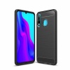 Carbon Case elastyczne etui pokrowiec futerał Huawei P30 Lite czarny