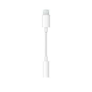 Adapter Audio HF Apple Lightning / Jack 3.5 mm biały iPhone 7 8 X XS XR