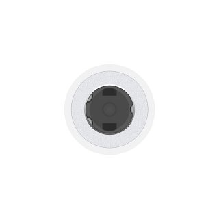 Adapter Audio HF Apple Lightning / Jack 3.5 mm biały iPhone 7 8 X XS XR