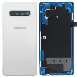 Samsung Galaxy S10+ Plus SM-G975F klapka baterii biała ( ceramic white) GH82-18867B Oryginał