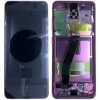 Samsung Galaxy S20 SM-G980 / SM-G981 5G Wyświetlacz LCD Ekran Szybka Dotyk Digitizer Ramka GH82-22123C Fioletowy