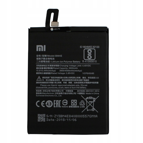 Xiaomi Pocophone F1 oryginalna bateria BM4E 4000 mAh