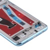 Wyświetlacz lcd ekran szybka dotyk z ramką Huawei P Smart Pro STK-L21 oryginalny Opal Breathing Crystal