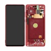 Samsung Galaxy Note 10 Lite SM-N770 Wyświetlacz LCD Szybka Dotyk Digitizer Ramka Czerwony GH82-22055C Oryginał