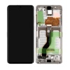 Samsung Galaxy S20+ Plus SM-G985 / SM-G986 5G Wyświetlacz LCD Ekran Szybka Dotyk Digitizer Ramka GH82-22134B GH82-22145B Biały Oryginał