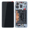 Wyświetlacz LCD Ekran Szybka Dotyk Digitizer Ramka Bateria Głośnik Wibracja Huawei P30 Breathing Crystal Opal 02352NLP 0235HMF Oryginał Service Pack