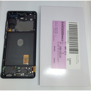 Samsung Galaxy S20 FE 5G SM-G781 / S20 FE SM-G780 Wyświetlacz LCD Ekran Super Amoled Dotyk Digitizer Ramka Niebieski Cloud Navy GH82-24214A GH82-24220A GH82-24219A 