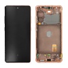 Samsung Galaxy S20 FE 5G SM-G781 Wyświetlacz LCD Ekran Super Amoled Szybka Dotyk Digitizer Ramka Pomarańczowy GH82-24214F