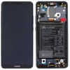 Wyświetlacz LCD Ekran Szybka Dotyk Digitizer Ramka Bateria Głośnik Huawei Mate 10 Pro BLA-L09 02351RVN Oryginał Czarny