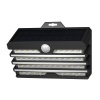 Zewnętrzna ogrodowa uliczna solarna lampa LED z czujnikiem ruchu czarna DGNEN-C01 1 szt.