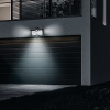 Zewnętrzna ogrodowa uliczna solarna lampa LED z czujnikiem ruchu czarna DGNEN-C01 1 szt.
