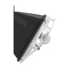 Zewnętrzna ogrodowa uliczna solarna lampa LED z czujnikiem ruchu czarna DGNEN-A01 1 szt.