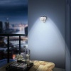 Zewnętrzna ogrodowa uliczna solarna lampa LED z czujnikiem ruchu czarna DGNEN-A01 1 szt.