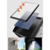 Zewnętrzna ogrodowa uliczna solarna lampa LED z czujnikiem ruchu czarna DGNEN-A01 1 szt.