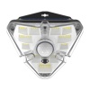 Zewnętrzna ogrodowa uliczna solarna lampa LED z czujnikiem ruchu czarna DGNEN-B01 4 szt.