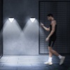 Zewnętrzna ogrodowa uliczna solarna lampa LED z czujnikiem ruchu czarna DGNEN-B01 4 szt.