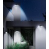 Zewnętrzna ogrodowa uliczna solarna lampa LED z czujnikiem ruchu czarna DGNEN-B01 4 szt.