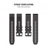 TECH-PROTECT SMOOTH GARMIN FENIX 5/6/6 PRO BLACK