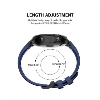 TECH-PROTECT SMOOTH GARMIN FENIX 3/5X/3HR/5X PLUS/6X/6X PRO NAVY BLUE