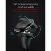 BASEUS MAGNETIC AIR VENT CAR MOUNT WITH CABLE CLIP BLACK
