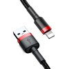 BASEUS CAFULE LIGHTNING CABLE 100CM RED/BLACK