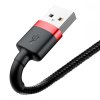 BASEUS CAFULE LIGHTNING CABLE 100CM RED/BLACK