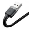 BASEUS CAFULE LIGHTNING CABLE 200CM GREY/BLACK