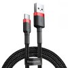 BASEUS CAFULE TYPE-C CABLE 100CM RED/BLACK